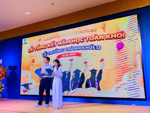 Lễ tổng kết năm học và tuyên dương học sinh Xuất sắc tại trung tâm luyện toán Đặng Hoàng Dư 2024