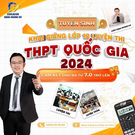 Luyện thi toán lớp 12 lên Đại học