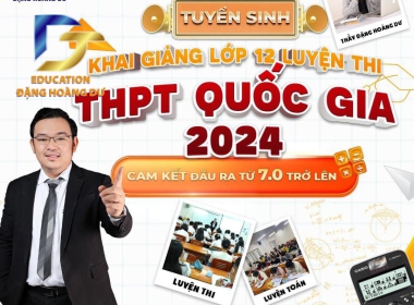 Luyện thi toán lớp 12 lên Đại học