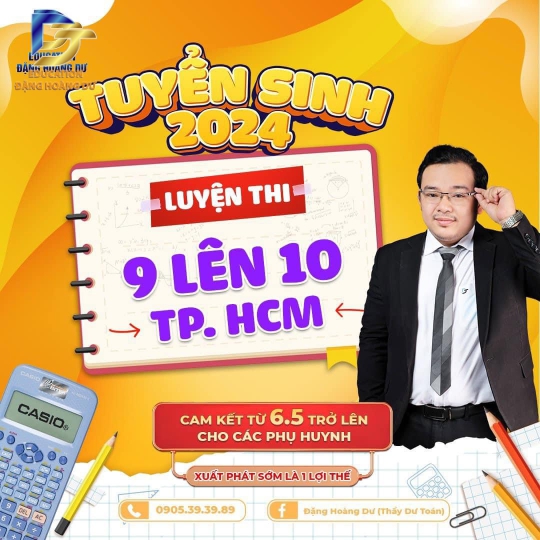 Luyện thi toán lớp 9 lên 10